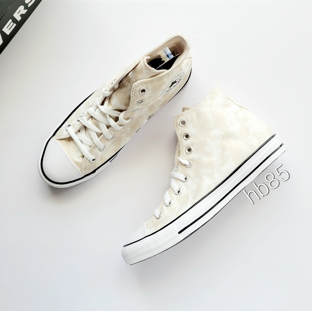 Converse CTAS Hi Desert Sand White Black Women's 11
